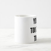 Mug Noël drôle vous êtes trop proches de moi (Centre)