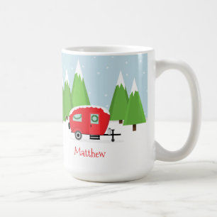 Mug Noël du Camper Retro