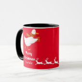 Mug Noël du canard mou (Devant gauche)