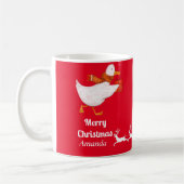 Mug Noël du canard mou (Gauche)