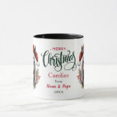 Mug Noël du Cheval Blanc Santa Hat (Centre)