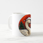 Mug Noël du cygne (Devant gauche)