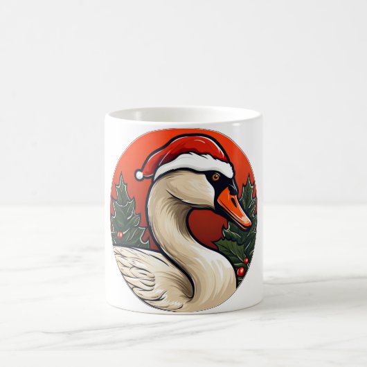 Mug Noël du cygne (Centre)