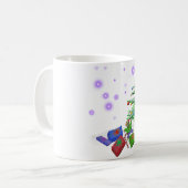 Mug Noël du froggy (Devant gauche)