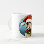 Mug Noël du kangourou (Devant gauche)