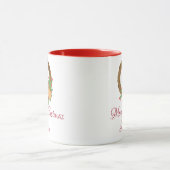 Mug Noël du nid mignon (Centre)