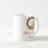 Mug Noël du nid mignon (Devant droit)