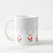 Mug Noël du patinage sur glace (Gauche)