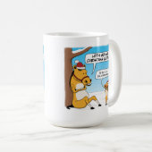 Mug Noël du petit Cheval mignon et amusant (Devant droit)