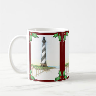Mug Noël du phare de Cape Hatteras