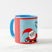 Mug Noël du pharmacien (Devant gauche)