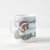 Mug Noël du Staffordshire américain (Devant gauche)