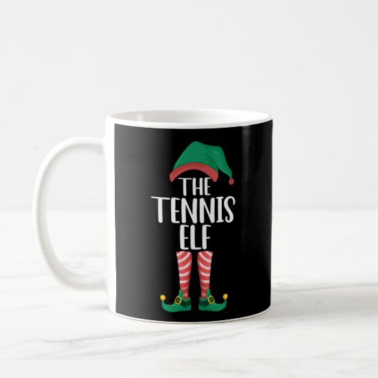 Mug Noël du Tennis Elf Matching Family Group (Gauche)