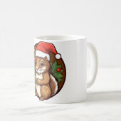 Mug Noël écureuil (Devant droit)