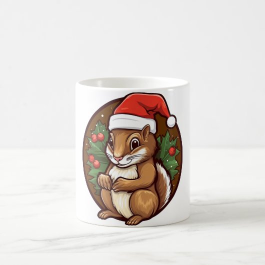 Mug Noël écureuil (Centre)