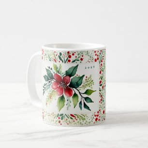 Mug Noël Élégance Émeraude Enchantée