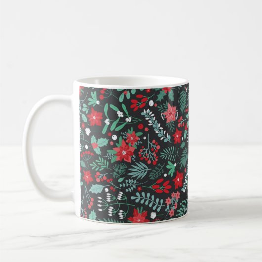 Mug Noël élégant (Gauche)