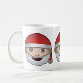 Mug Noël Emoji de père (Gauche)