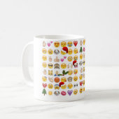 Mug noël emojis (Devant gauche)