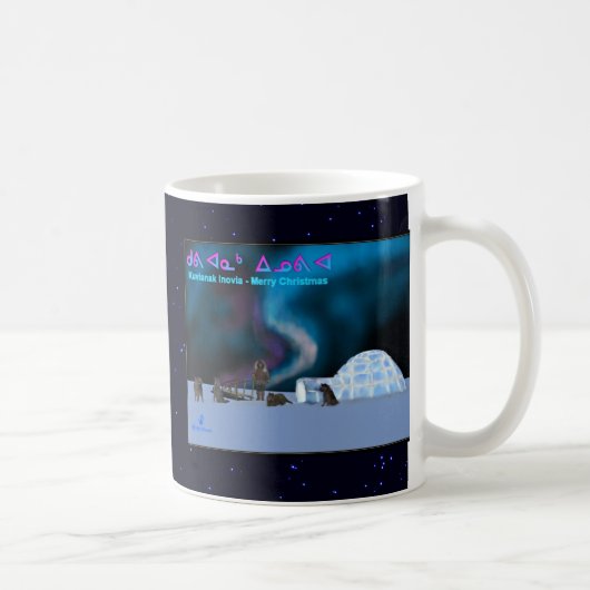 Mug Noël en Alaska (Droite)