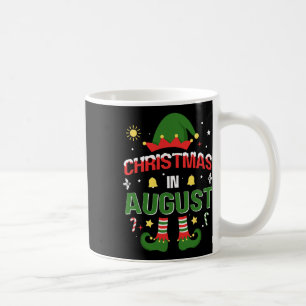 Mug Noël En Août Drôle Elfe Pour Les Noël D'Été