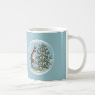 Mug Noël en Australie avec de la neige et un kangourou