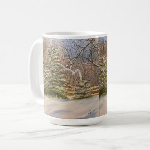 Mug Noël en forêt, par Gary Poling