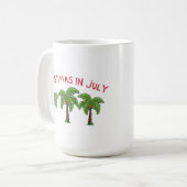 Mug Noël en juillet (Devant gauche)