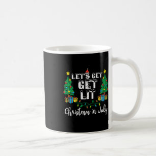 Mug Noël en juillet, allumons-nous Funny Xmas Femmes M