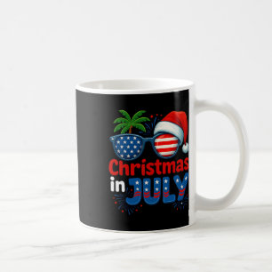 Mug Noël en juillet Été Plage Hawaï Santa Usa Fl