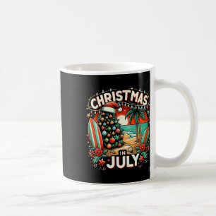 Mug Noël En Juillet Été Plage vacances Noël