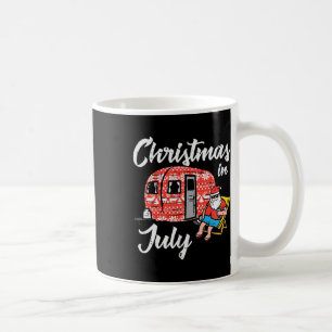 Mug Noël en juillet Papa Noël camping drôle Xmas Homme