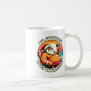 Mug Noël en juillet pas de biscuits juste des queues S
