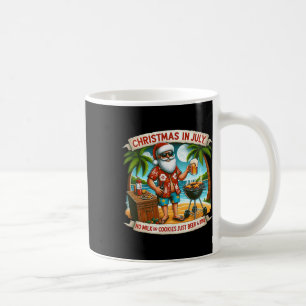 Mug Noël en juillet pas de lait ou de biscuits juste d