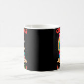 Mug Noël En Juillet Père Noël Tie Dye Surf D'Été Surfi (Centre)