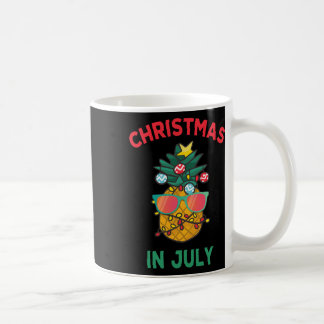 Mug Noël en Juillet Vacances d'Été Légères Sungles Ana