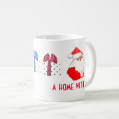 Mug Noël et Hanoukka d'humour de vacances (Devant droit)