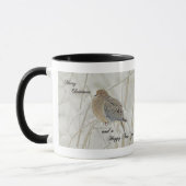Mug Noël et Nouvel An - Dove de deuil (Gauche)