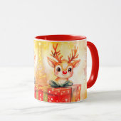 Mug Noël faon (Devant droit)
