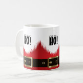 Mug Noël "Festive Père Noël Ho Ho Ho Ho" (Devant gauche)