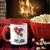 Mug Noël Fête Joie Dragon