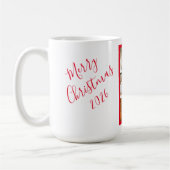 Mug Noël Fête Photo Accueil Décor Garde (Gauche)