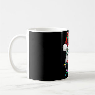 Mug Noël Football Chapeau de Père Noël Lumineux Santa