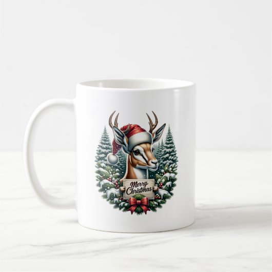 Mug Noël Gazelle (Gauche)