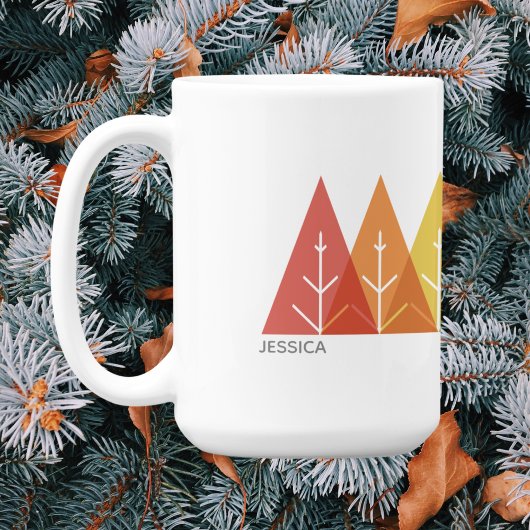 Mug Noël Géométrique moderne