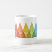 Mug Noël Géométrique moderne (Centre)