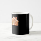 Mug Noël Gingerbread Man House Funny Xmas Gingerb (Devant droit)