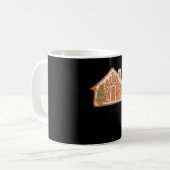 Mug Noël Gingerbread Man House Funny Xmas Gingerb (Devant gauche)