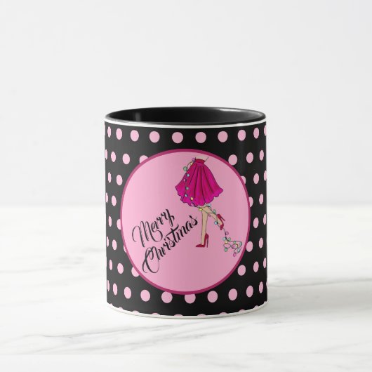 Mug Noël Glam Rose (Centre)