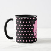 Mug Noël Glam Rose (Gauche)